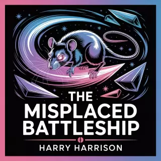 Cover of The Misplaced Battleship: A Stainless Steel Rat Adventure