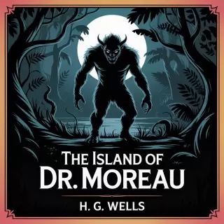 Cover of The Island of Dr. Moreau: Ethics of Dark Science