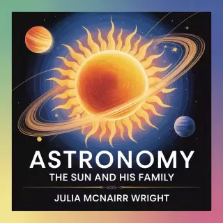 Cover of Astronomy: The Sun and His Family - The Classic Book of Planets