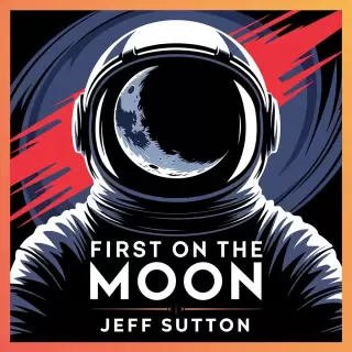 Cover of First on the Moon: The Saboteur Among Us